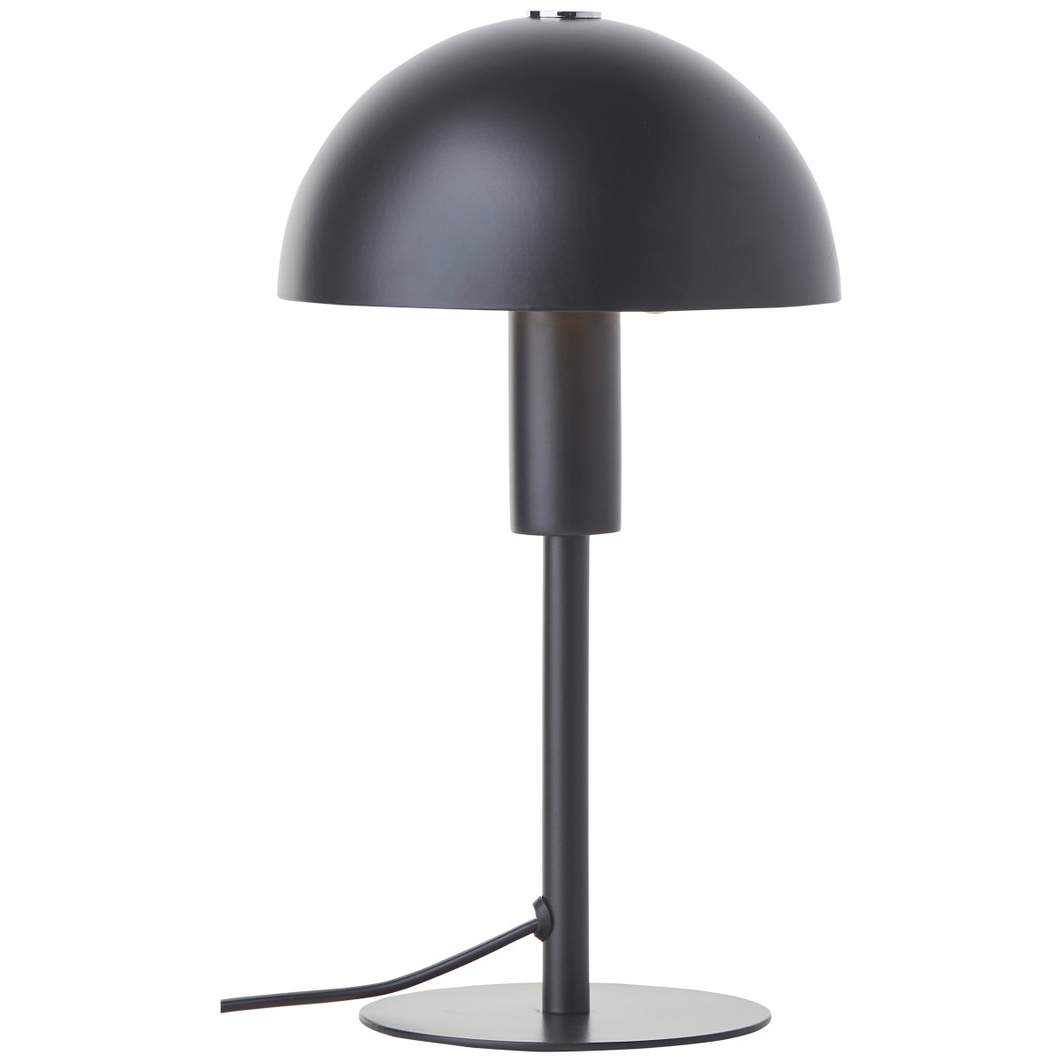 Petite 27cm Zwart tafellamp Van Brilliant - Het is aan te raden om de lamp bij het raam, op uw bureau of in de slaapkamer als nachtkastje te plaatsen.