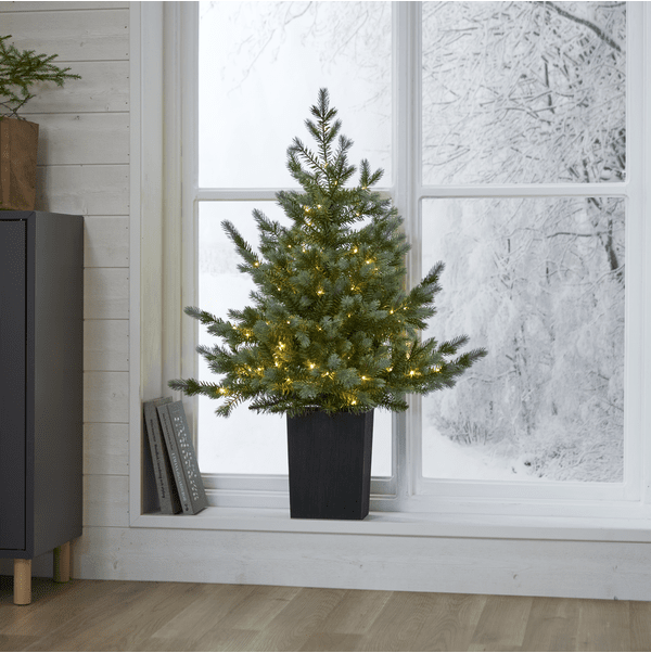Greyland 95cm Groente Van Star Trading - De Greyland spar is gemaakt van een mix van PE-punten en PVC-punten met een prachtige groen-groene uitstraling.