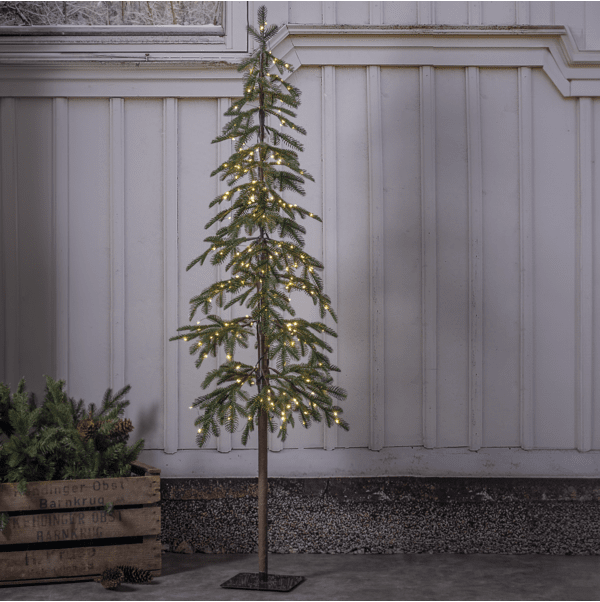 Grantorp 150cm Groente Van Star Trading - Grantorp is een spar met een levensechte uitstraling, ongeveer 150 cm hoog en 40 cm breed, gemaakt van PE.