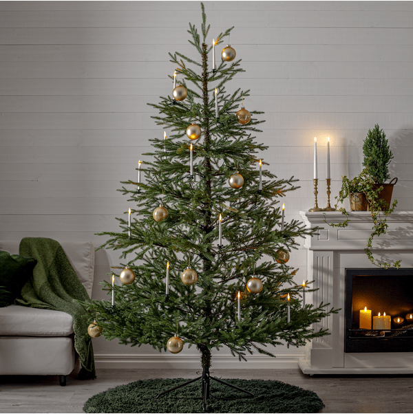 Hede 210cm Groente Van Star Trading - Hede is een zeer realistische en mooie dennenboom gemaakt van PE-materiaal.