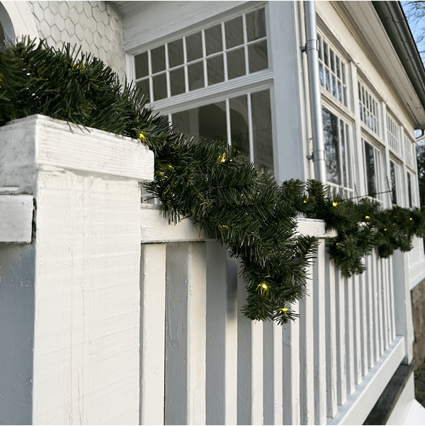 Ottawa 500cm Groente Van Star Trading - Groene slinger met 60 LED-lampjes.