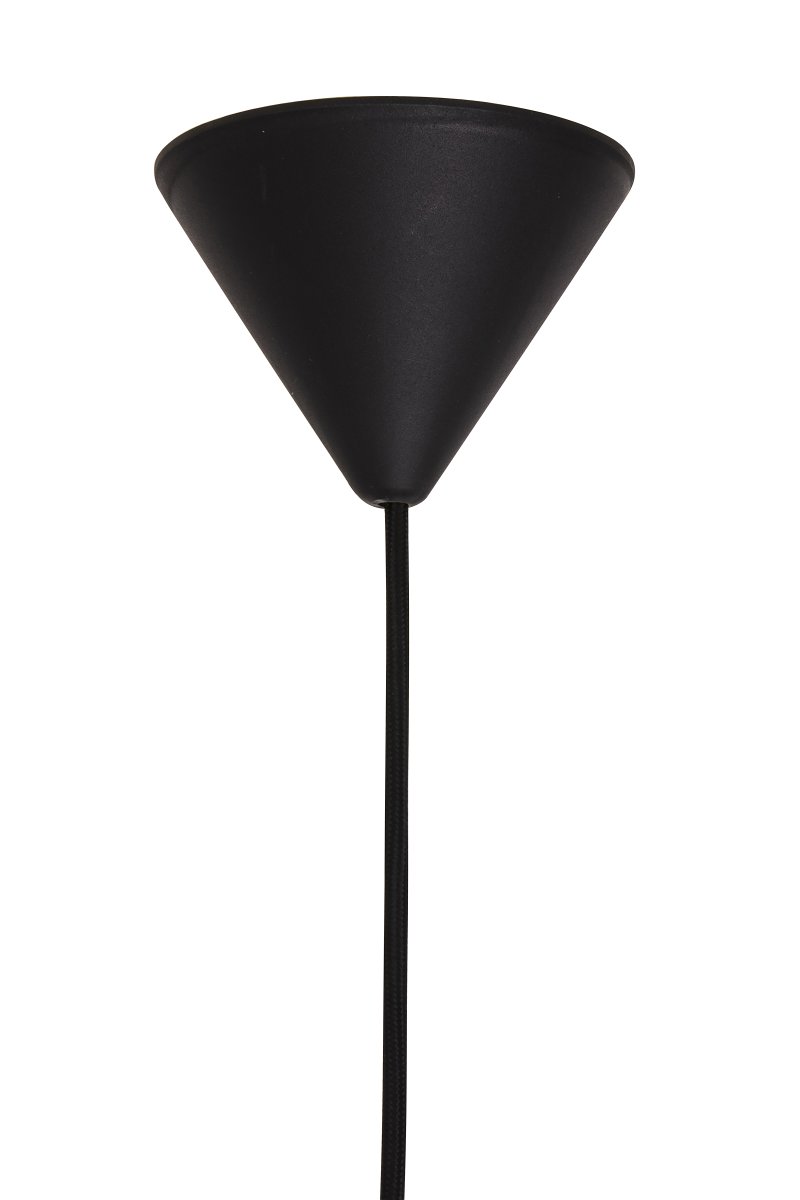 Cobbler Ø25 Bruin hanglamp Van Globen Lighting - De lamp heeft een geplooide glazen kap die zorgt voor een prachtige lichtspreiding.