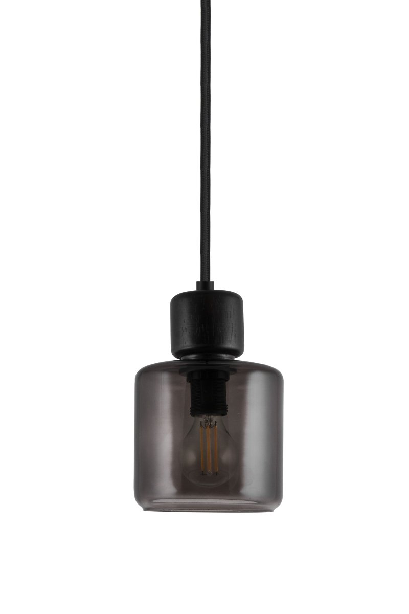 DOT Ø10 Rookkleurig raamlamp Van Globen Lighting - DOT, ontworpen door Roger Persson, is ge&iuml;nspireerd op een glazen fles met een decoratief deksel.