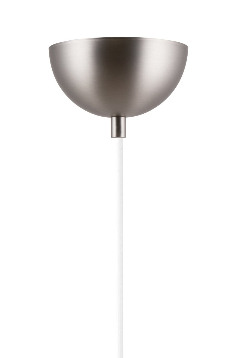 Bams Ø25 Wit hanglamp Van Globen Lighting - De Bams hanglamp met zijn eigentijdse vorm en prachtige matglas geeft een zachte, subtiele gloed aan je interieur.