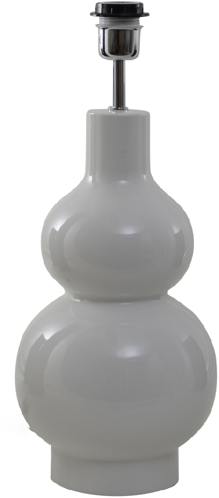  Verdi 50cm Vit lampenvoet Van Hallbergs - Verdi &auml;r en dekorativ lampfot i keramik med en blank vit finish som ger ett stilrent och elegant uttryck.