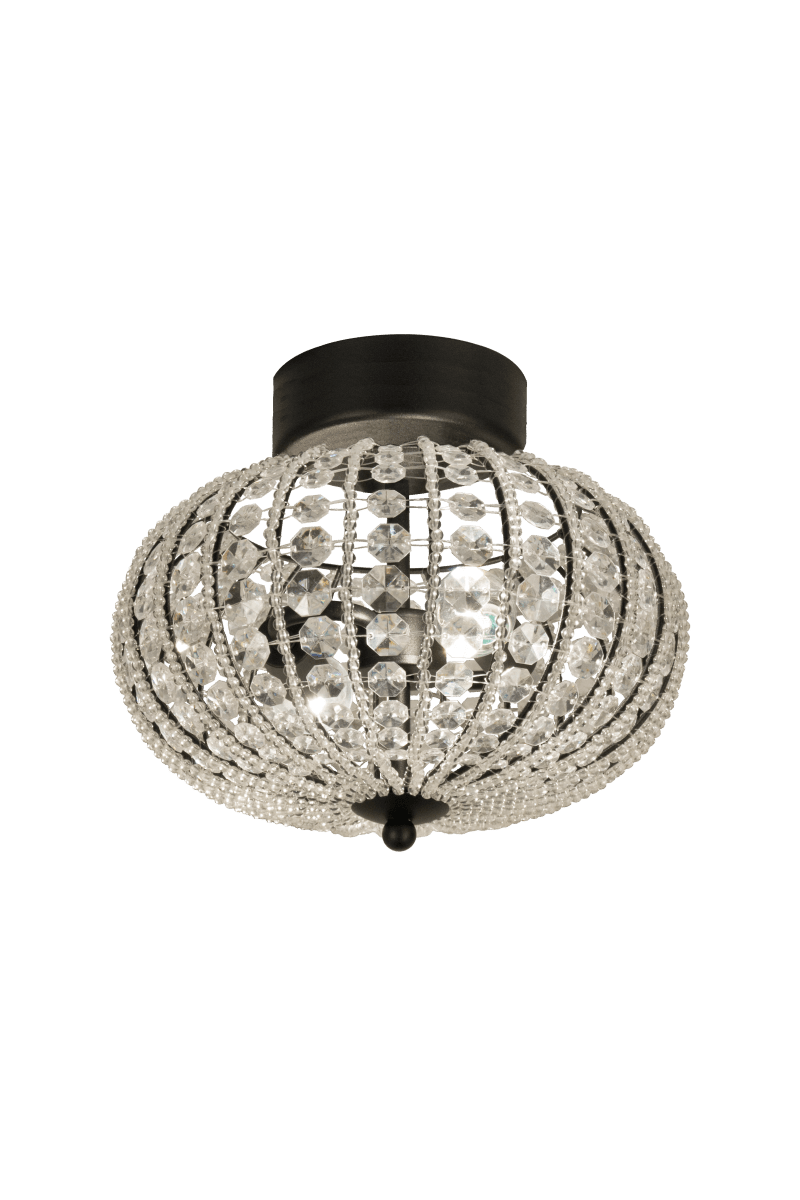 Edda Ø30 Zwart plafondlamp Van Aneta Lighting - 