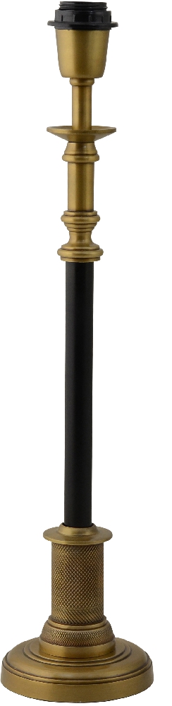 Cathrine 56cm Mässing/svart lampenvoet Van Hallbergs - Matcha Cathrine med en lampsk&auml;rm efter egen smak och skapa en personlig bordslampa f&ouml;r exempelvis sidobord, byr&aring; eller f&ouml;nster.