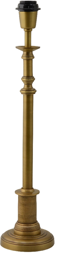 Cathrine 56cm Mässing lampenvoet Van Hallbergs - Cathrine &auml;r en elegant lampfot i metall med en klassisk, h&ouml;g och sm&auml;cker design.