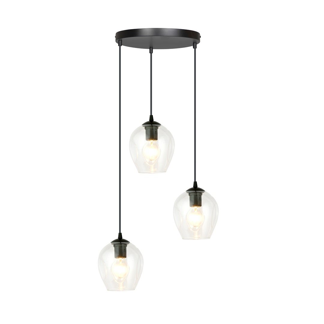 Istar Premium Ø40 Transparant hanglamp Van Emibig Lighting - De minimalistische stijl is in lijn met de laatste trends, maar behoudt toch een tijdloze elegantie.
