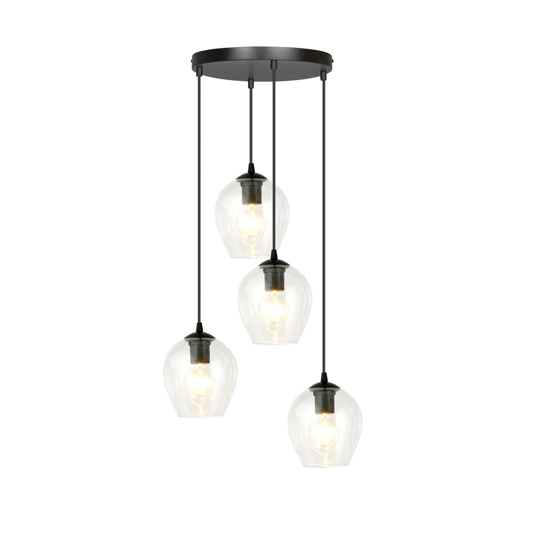 Istar Premium Ø40 Transparant hanglamp Van Emibig Lighting - De minimalistische stijl is in lijn met de laatste trends, maar behoudt toch een tijdloze elegantie.