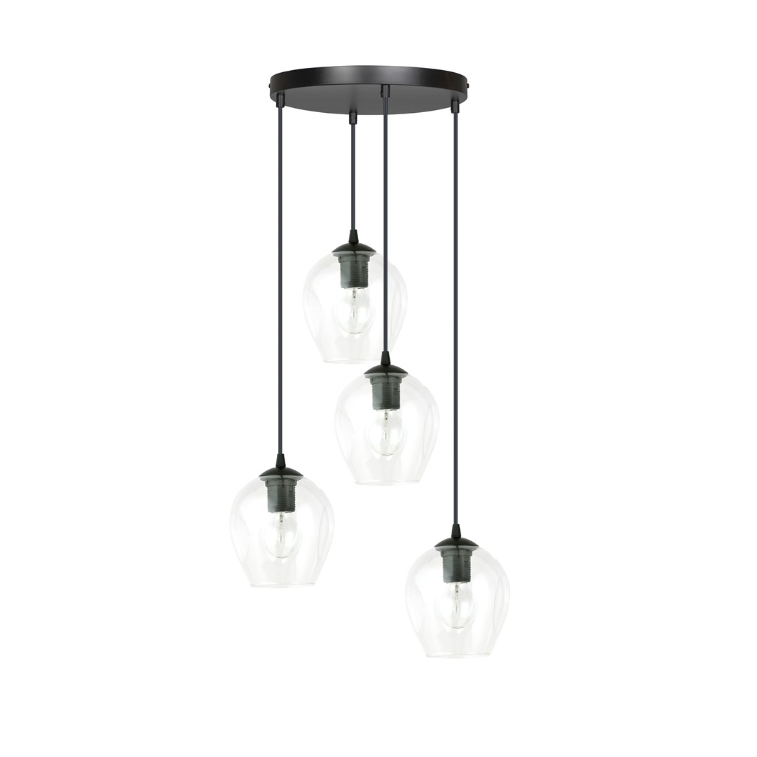 Istar Premium Ø40 Transparant hanglamp Van Emibig Lighting - De minimalistische stijl is in lijn met de laatste trends, maar behoudt toch een tijdloze elegantie.