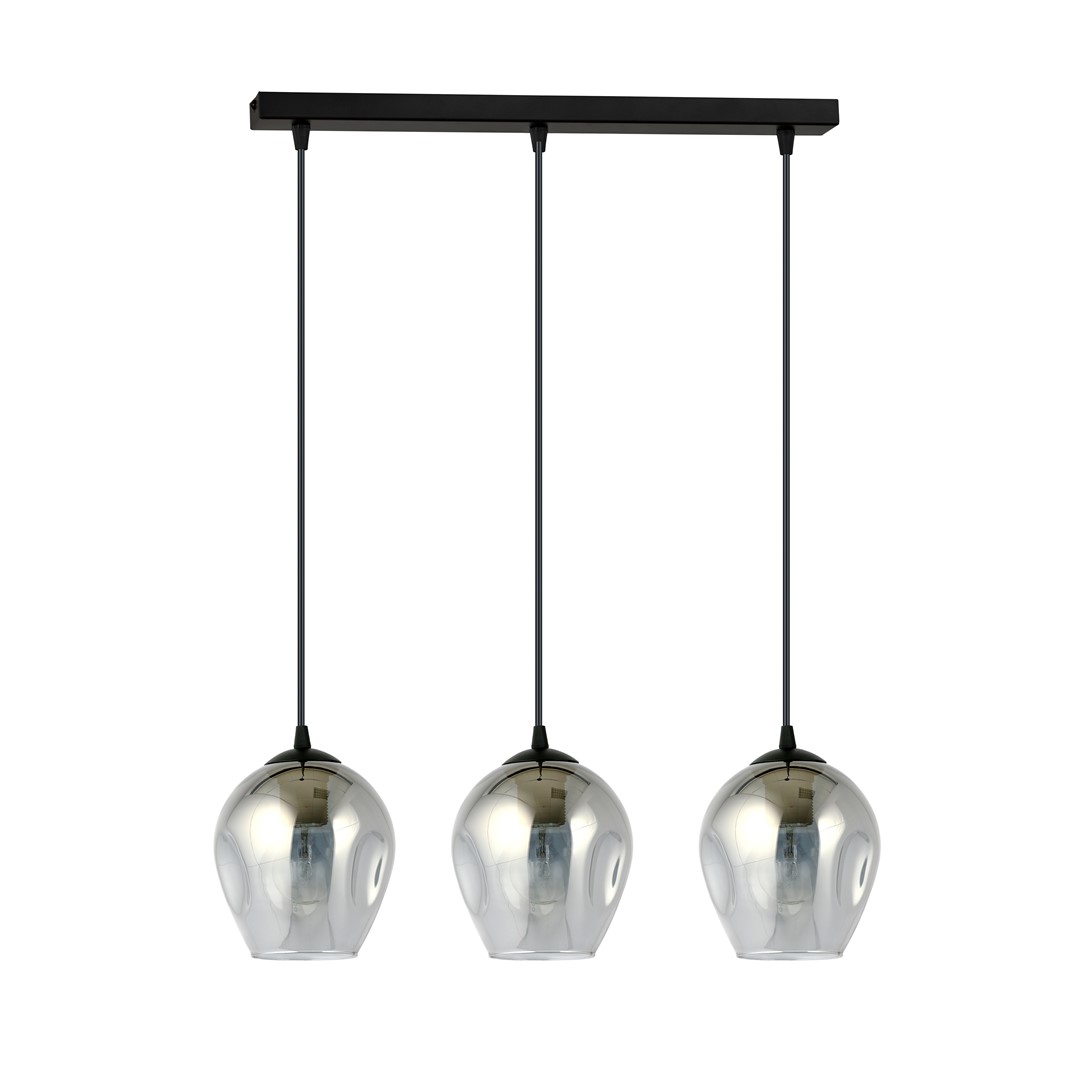 Istar 70cm Rookkleurig hanglamp Van Emibig Lighting - De minimalistische stijl is in lijn met de laatste trends, maar behoudt toch een tijdloze elegantie.