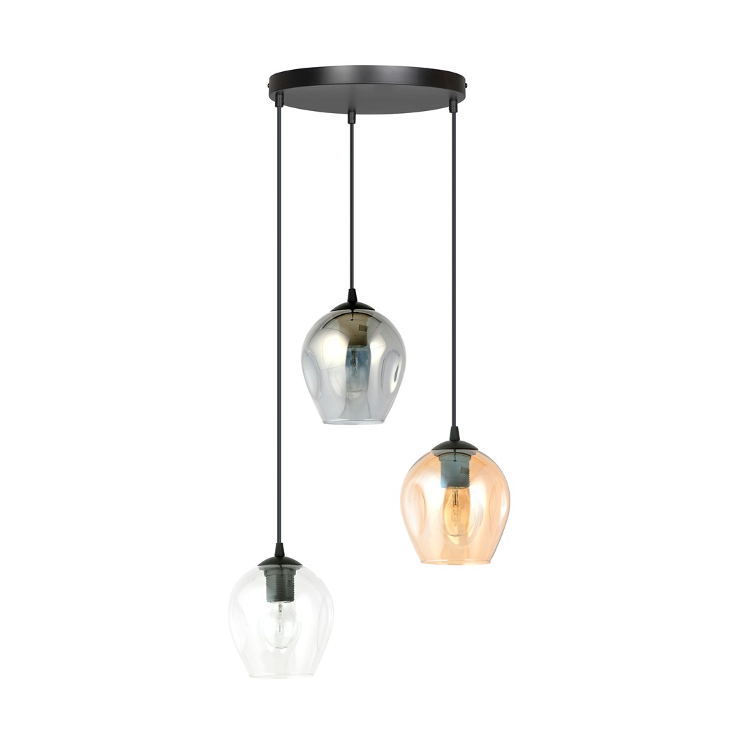 Istar Premium Ø40 Veelkleurig hanglamp Van Emibig Lighting - De minimalistische stijl is in lijn met de laatste trends, maar behoudt toch een tijdloze elegantie.