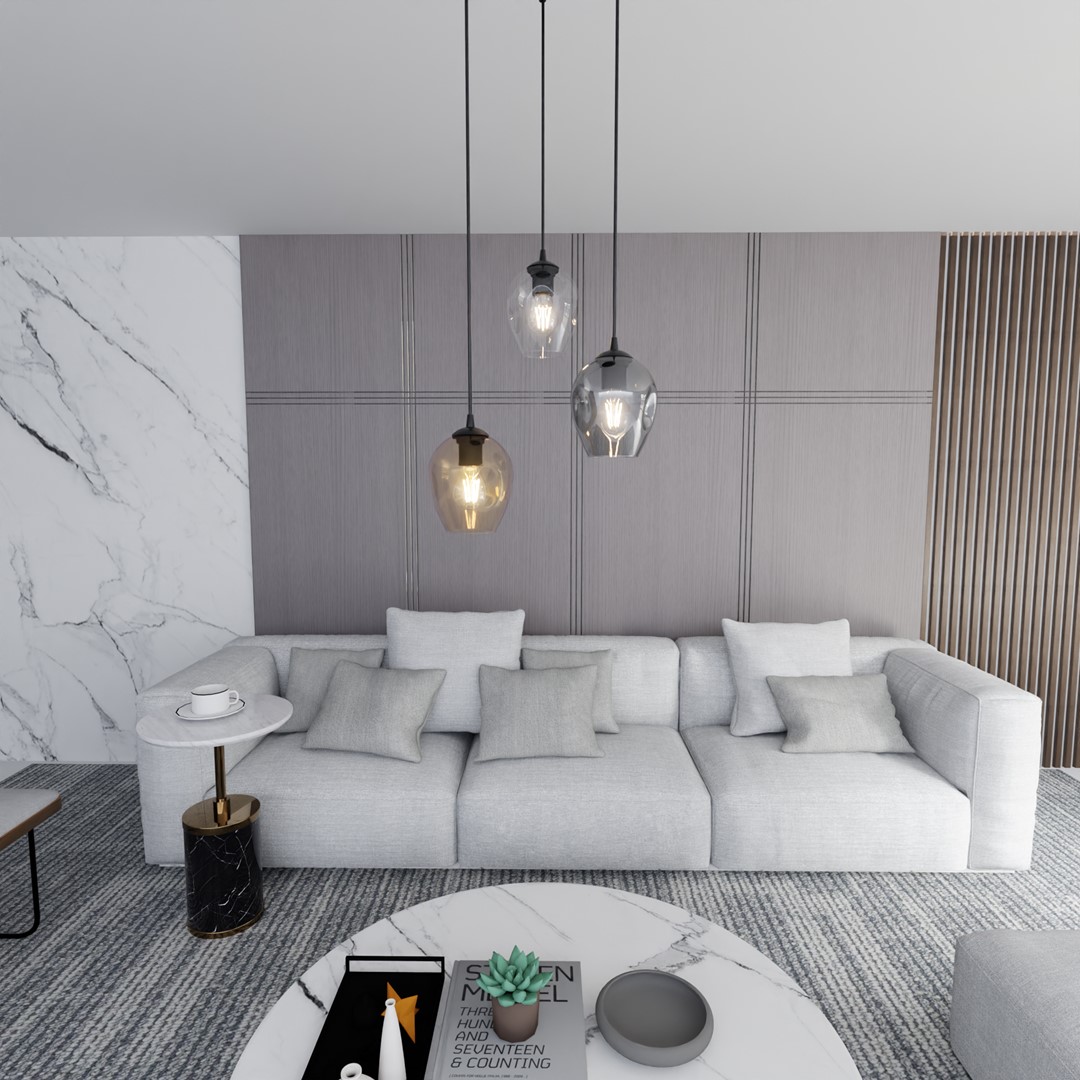 Istar Premium Ø40 Veelkleurig hanglamp Van Emibig Lighting - De minimalistische stijl is in lijn met de laatste trends, maar behoudt toch een tijdloze elegantie.