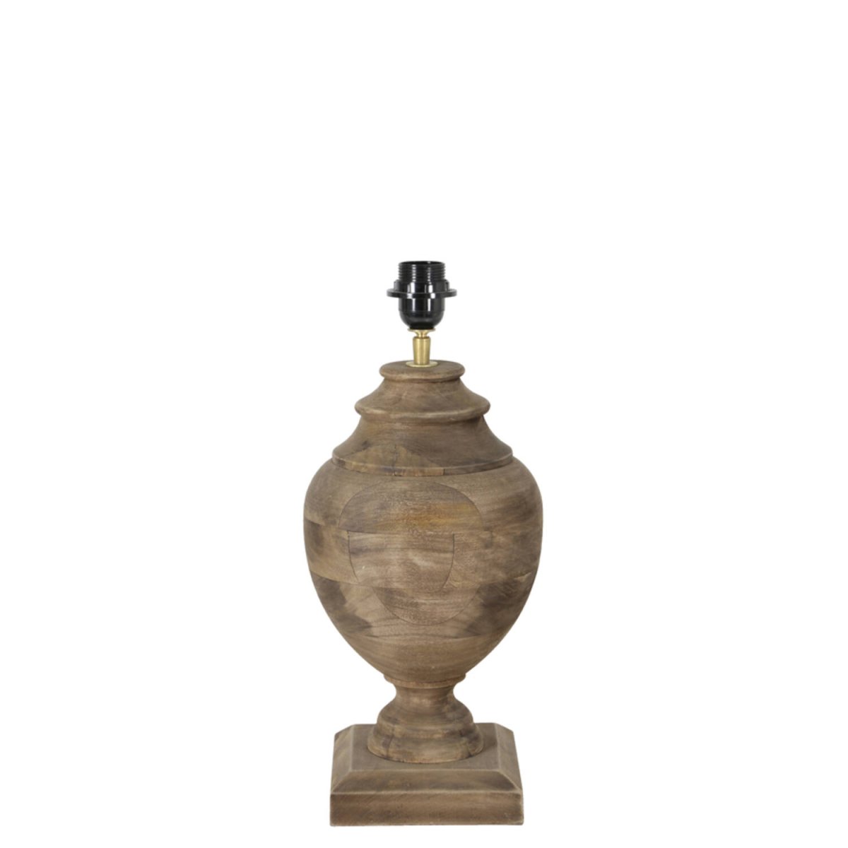  Milazzo 45cm Hout lampenvoet Van Light & Living - Deze lampvoet is gemaakt van prachtig hout met een natuurlijke afwerking en combineert rustieke charme met een elegant ontwerp.
