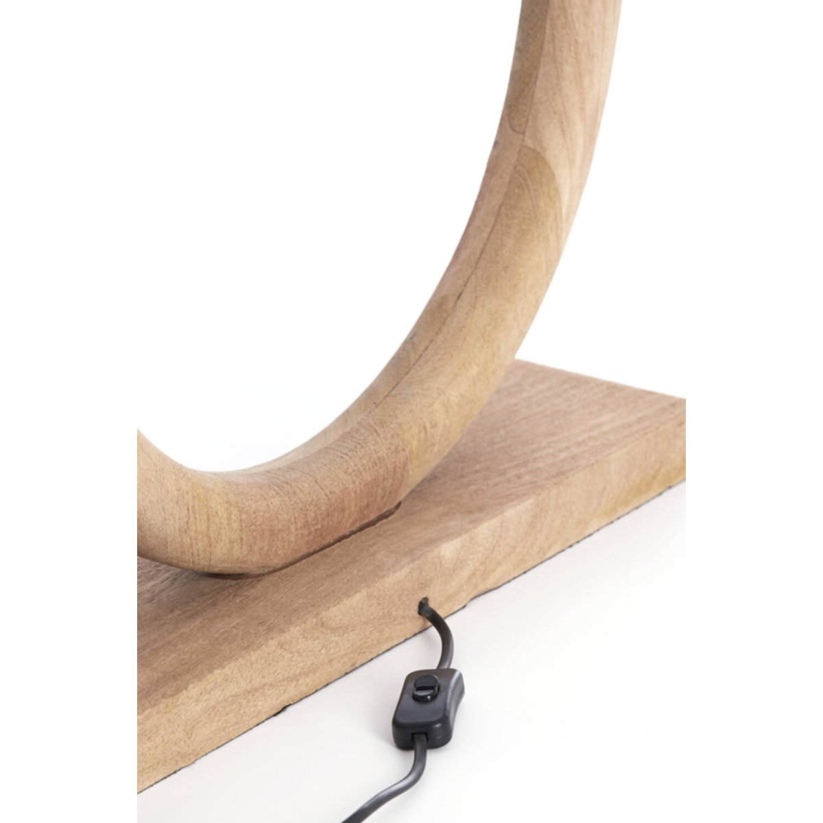 Nubia 44cm Hout lampenvoet Van Light & Living - 