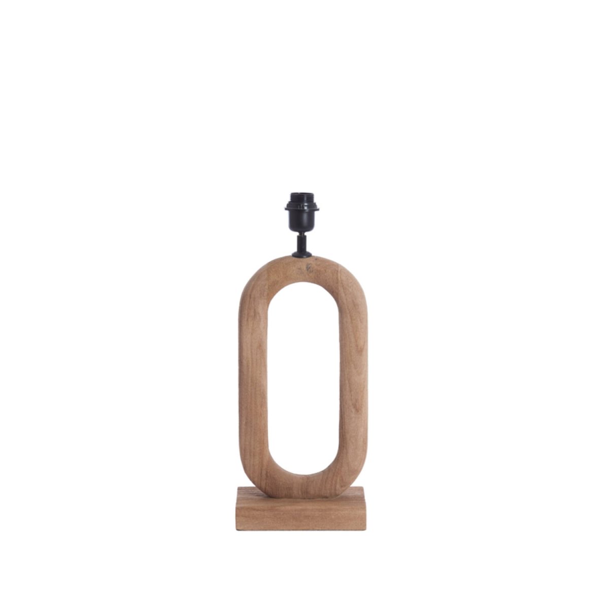 Paceco 44cm Hout lampenvoet Van Light & Living - 