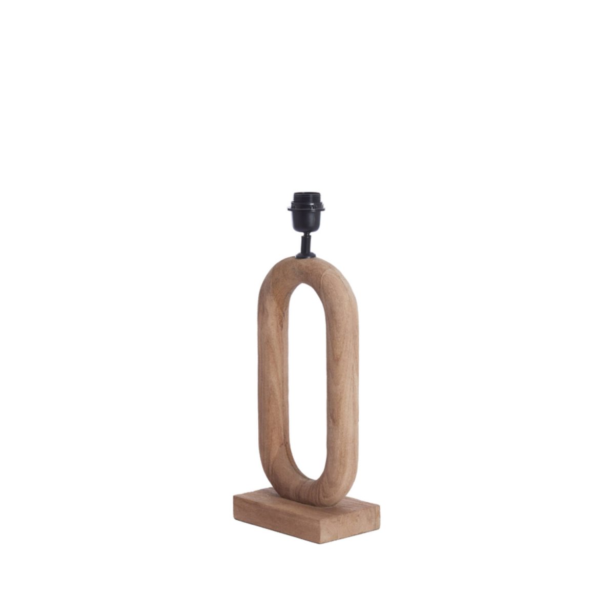 Paceco 44cm Hout lampenvoet Van Light & Living - 