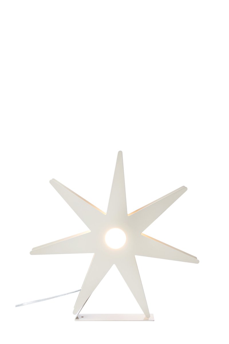 Origo Ø37 Greige Van Markslöjd - De Origo adventsster is een stijlvolle en moderne metalen kerstster in grijsbeige kleur die een gezellige sfeer in huis cre&euml;ert.