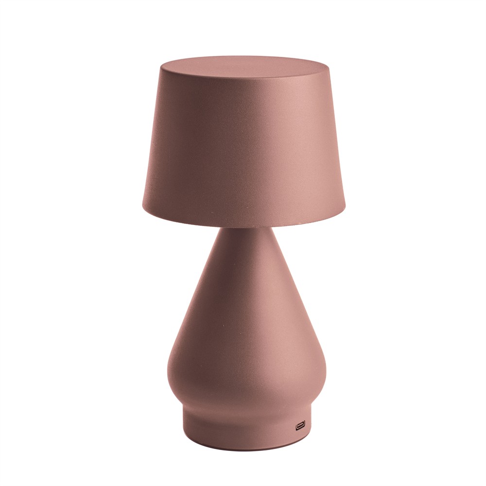  No cable 24cm Roze Draagbare Van Unison - De armatuur is voorzien van een aan/uit-schakelaar met dimfunctie en de mogelijkheid om de kleurtemperatuur te wijzigen van warm geel naar warm wit, zodat u eenvoudig kleuren kunt matchen.