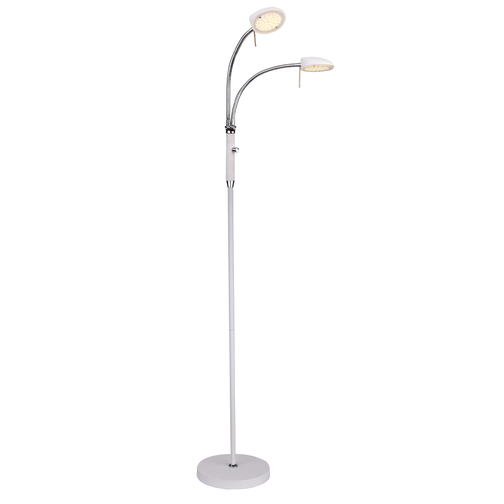 Vegas 2 Wit vloerlamp Van Halo Design - Vegas is de perfecte keuze voor wie op zoek is naar een veelzijdige en functionele verlichtingsoplossing met een vleugje stijl!