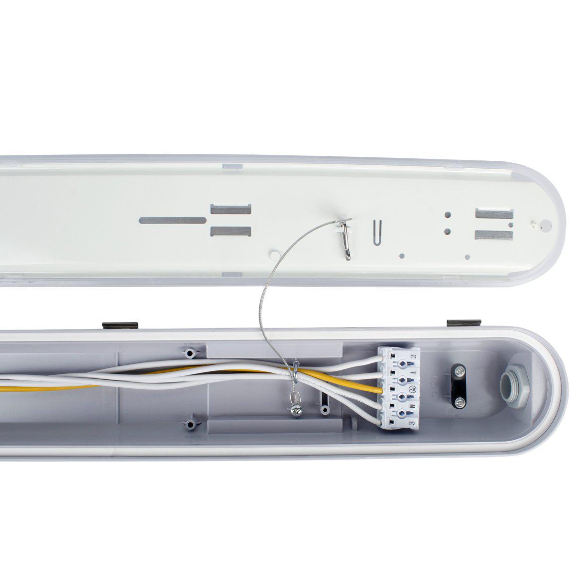 Sixtyfivey 4000K 120cm Grijs Van Designlight - Dit zorgt voor een krachtige en gelijkmatige lichtopbrengst met een laag energieverbruik en minder onderhoud, wat vooral belangrijk is in installaties met beperkte toegang voor onderhoud.
