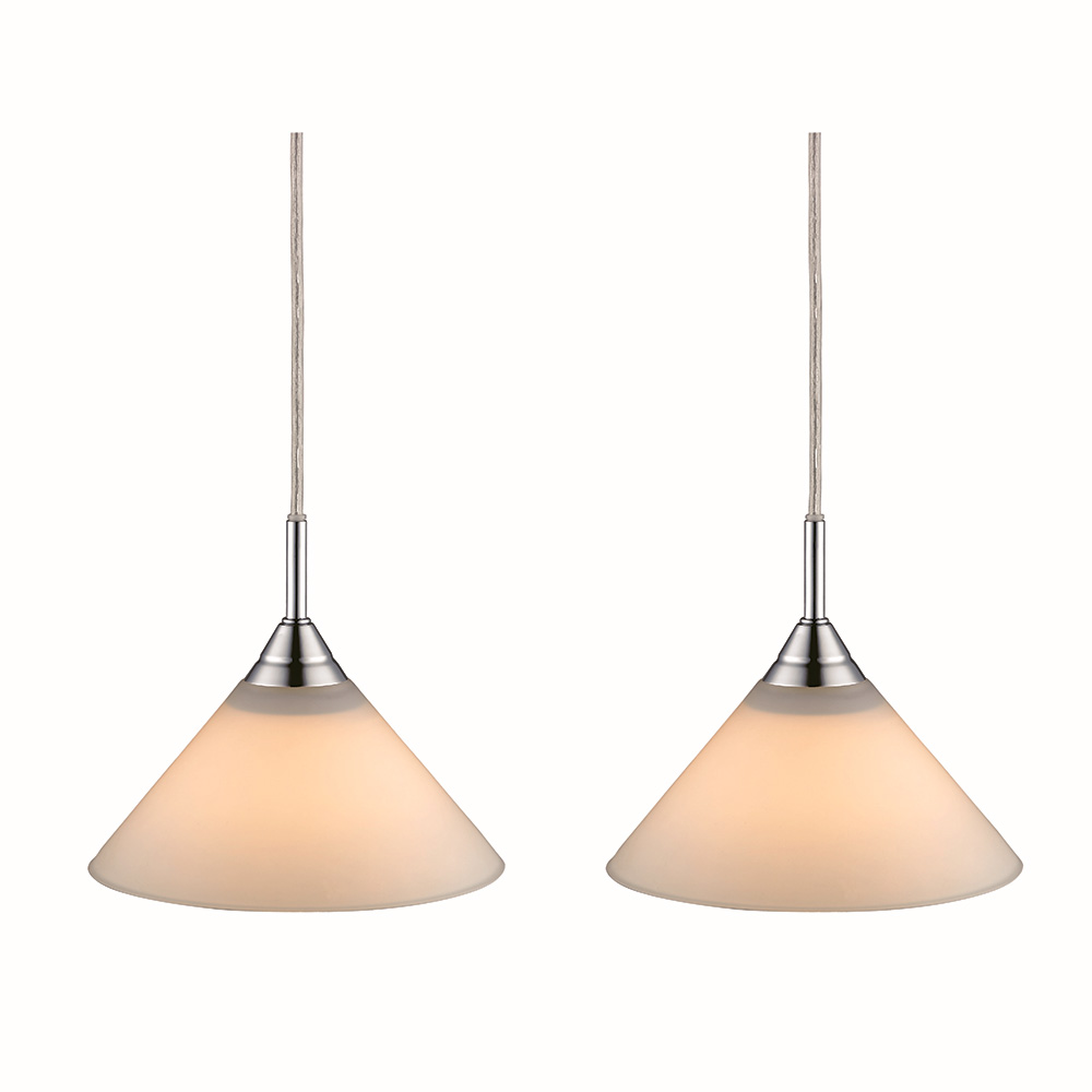  Skomager Ø20 Opaal hanglamp Van Halo Design - Het ontwerp zorgt voor zacht en aangenaam licht, wat een warme en uitnodigende sfeer cre&euml;ert.