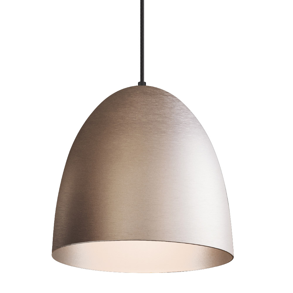 The Classic Ø30 Geborsteld oxide hanglamp Van Halo Design - De Classic verspreidt een gelijkmatig en aangenaam licht, ideaal om een harmonieuze sfeer in uw huis te creëren.