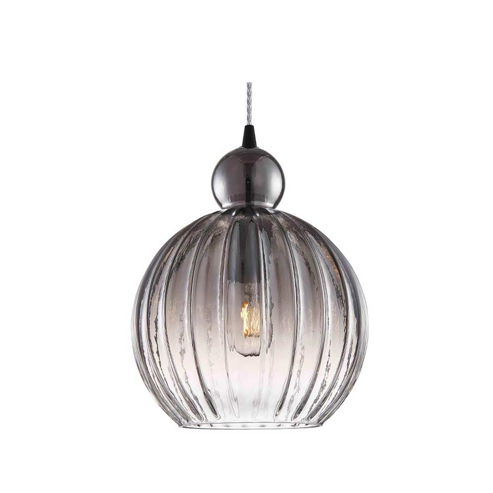  Ball Ball Ø25 Rookkleurig hanglamp Van Halo Design - Het is aan te raden om het boven de eettafel of in de woonkamer te plaatsen.