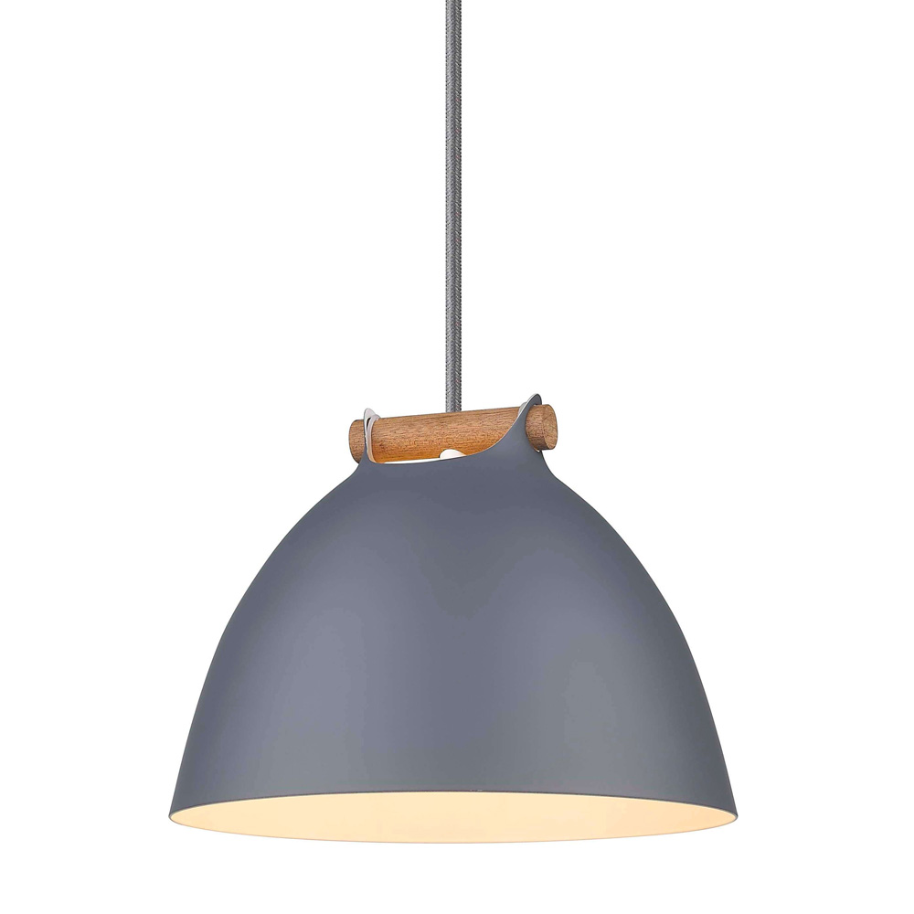  Århus Ø24 Grijs hanglamp Van Halo Design - De &Aring;rhus plafondlamp combineert Scandinavisch minimalisme met modern design en cre&euml;ert zo een lichtbron die in elke kamer indruk maakt.