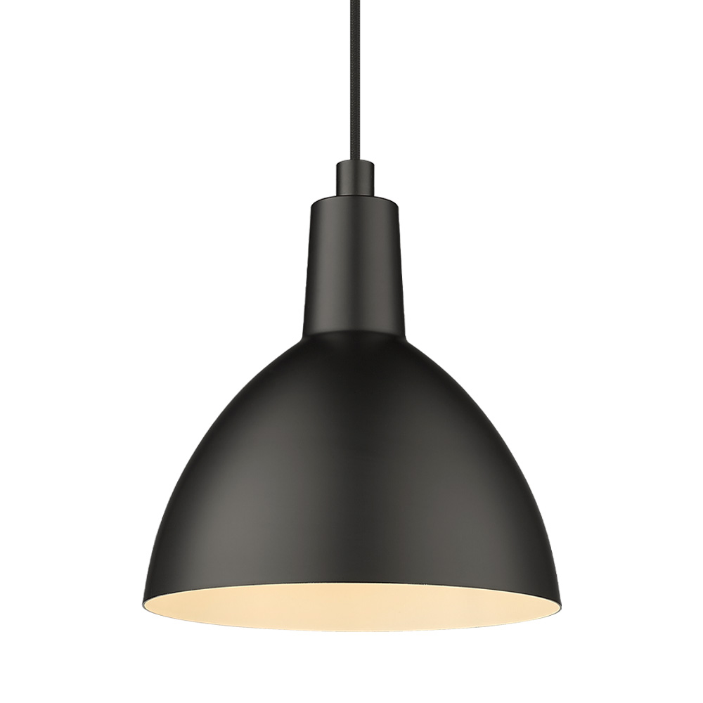 Metropole Ø15 Zwart hanglamp Van Halo Design - De Metropole-serie is een complete en functionele lampenfamilie met een kenmerkende, industri&euml;le stijl.