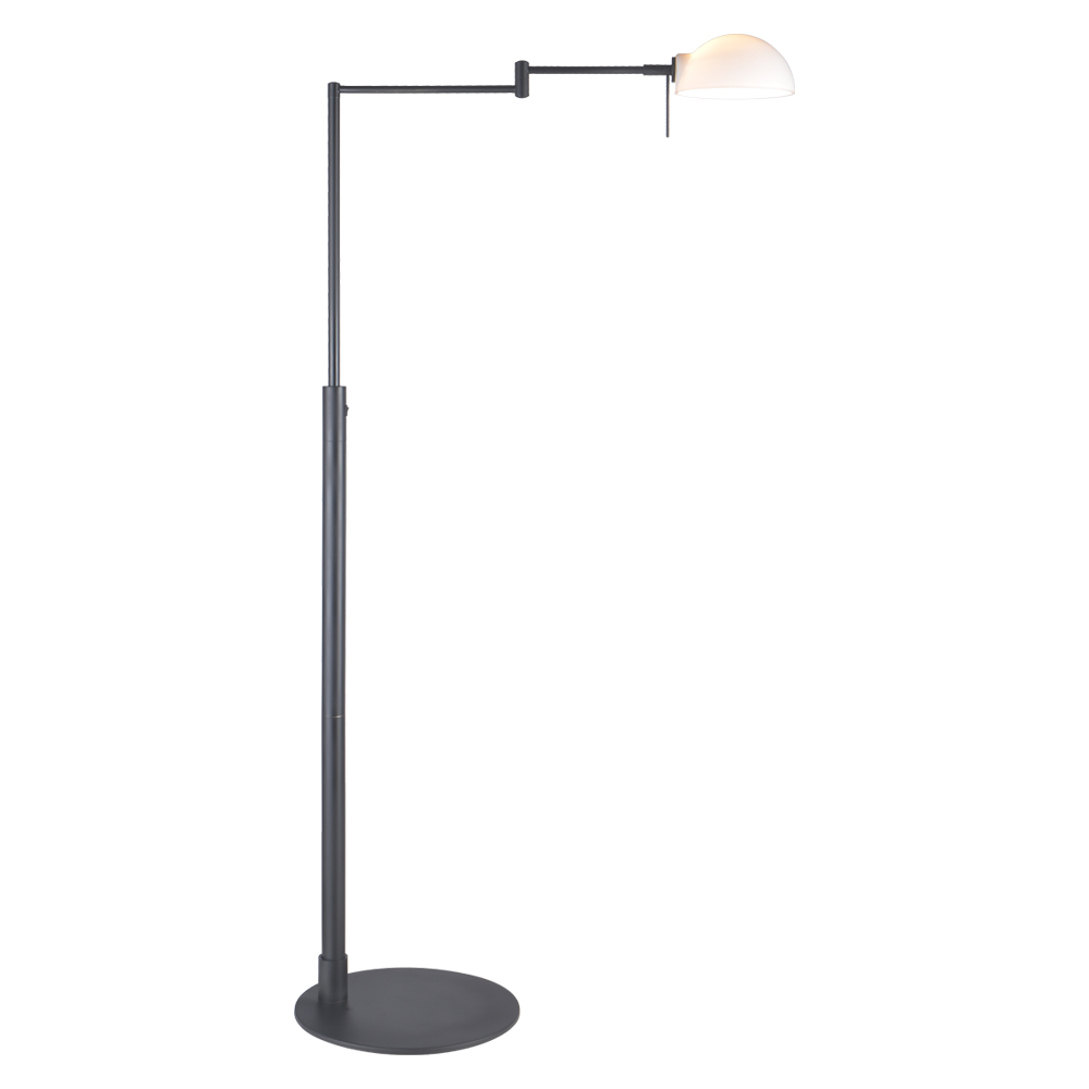 Kjøbenhavn Zwart vloerlamp Van Halo Design - Kj&oslash;benhavn is een elegante en functionele vloerlamp met een stijlvol design die perfect past in zowel de studeerkamer als de woonkamer.