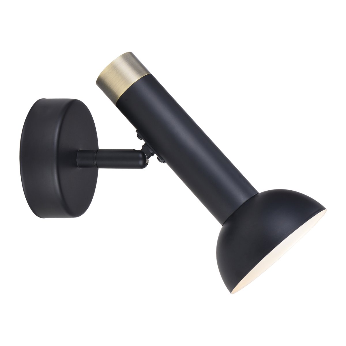 Torch Zwart leeslamp Van Halo Design - Dankzij het minimalistische en moderne design is Torch een veelzijdige keuze voor in de slaapkamer, woonkamer of op de werkplek.