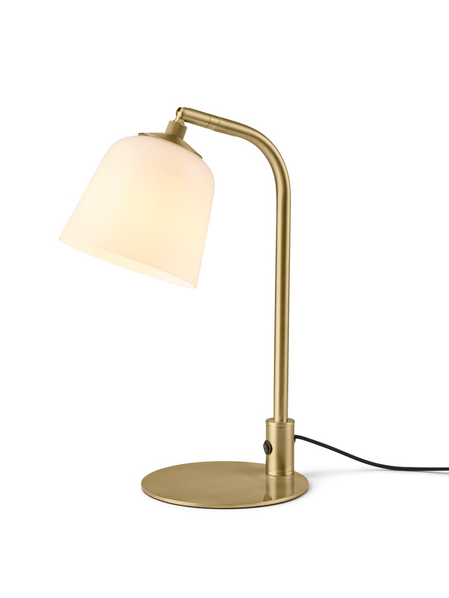 Room 49 40cm Antiek messing tafellamp Van Halo Design - Kamer 49 is niet alleen een lichtbron &ndash; Het is een stijlvol interieurdetail dat elke ruimte verbetert.