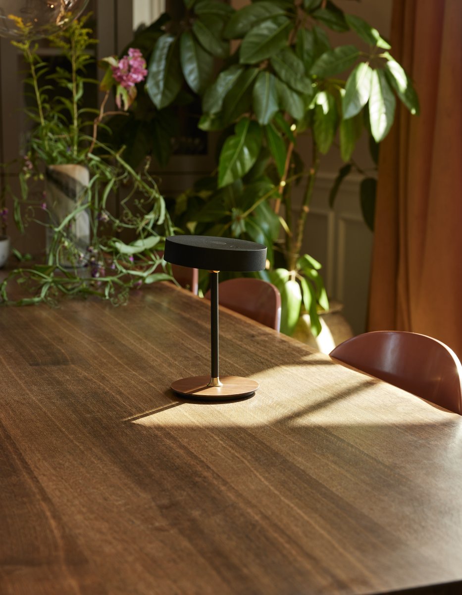 On The Move 20cm Zwart Draagbare Van Halo Design - Dankzij de bolvormige vorm en de magnetische functie kunt u de kap eenvoudig draaien en kantelen voor gericht licht.