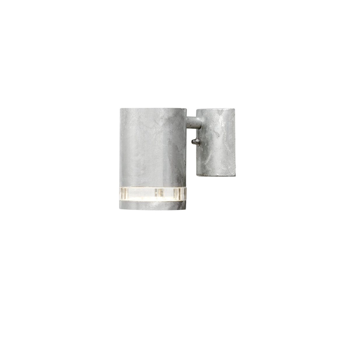 Modena Gegalvaniseerd buitenlamp Van Konstsmide - Modena is een stijlvolle gevellamp van gegalvaniseerd plaatstaal met een elegant detail van transparant acrylglas, wat de lamp een moderne uitstraling geeft.