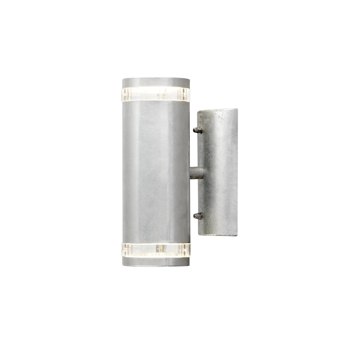 Modena II Gegalvaniseerd buitenlamp Van Konstsmide - Het licht wordt zowel naar boven als naar beneden gericht en cre&euml;ert een decoratief en effectief lichtbeeld dat de gevel verfraait en de tuin een uitnodigende sfeer geeft.