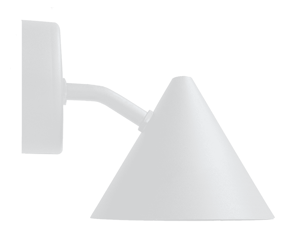 Tratt Micro Wit buitenlamp Van Westal - Tratt Micro is een doorontwikkeling van de Tratt-armatuur, nu door Westal in een moderne uitvoering herwerkt.