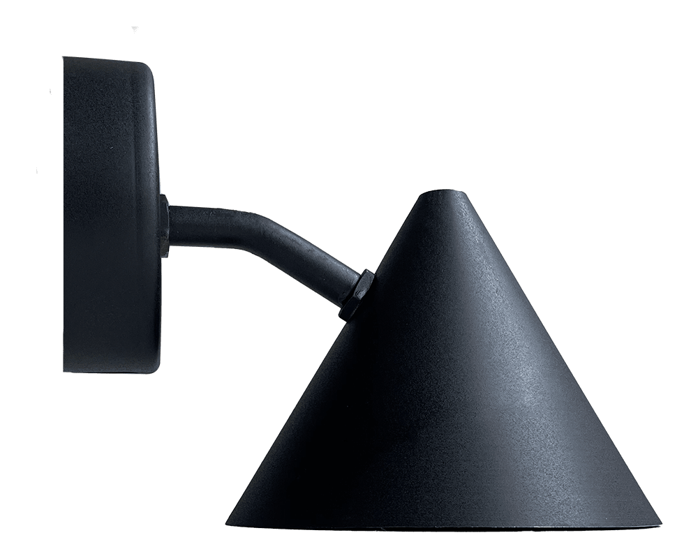 Tratt Micro Zwart buitenlamp Van Westal - Tratt Micro is een doorontwikkeling van de Tratt-armatuur, nu door Westal in een moderne uitvoering herwerkt.