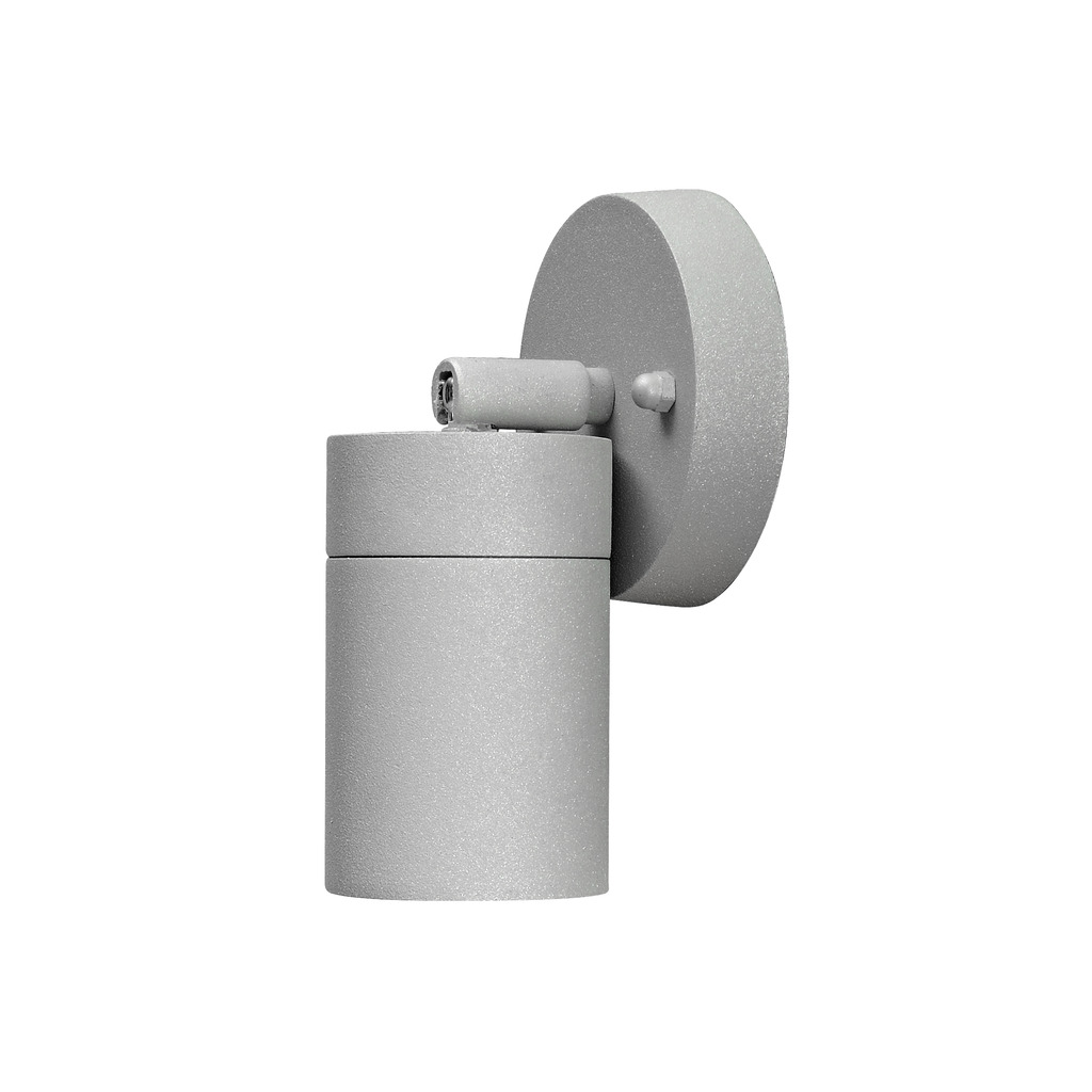 Modena Grijs buitenlamp Van Konstsmide - Dankzij het ronde design en het directe licht is het ideaal voor het cre&euml;ren van een verfijnde sfeer in entrees en looppaden.