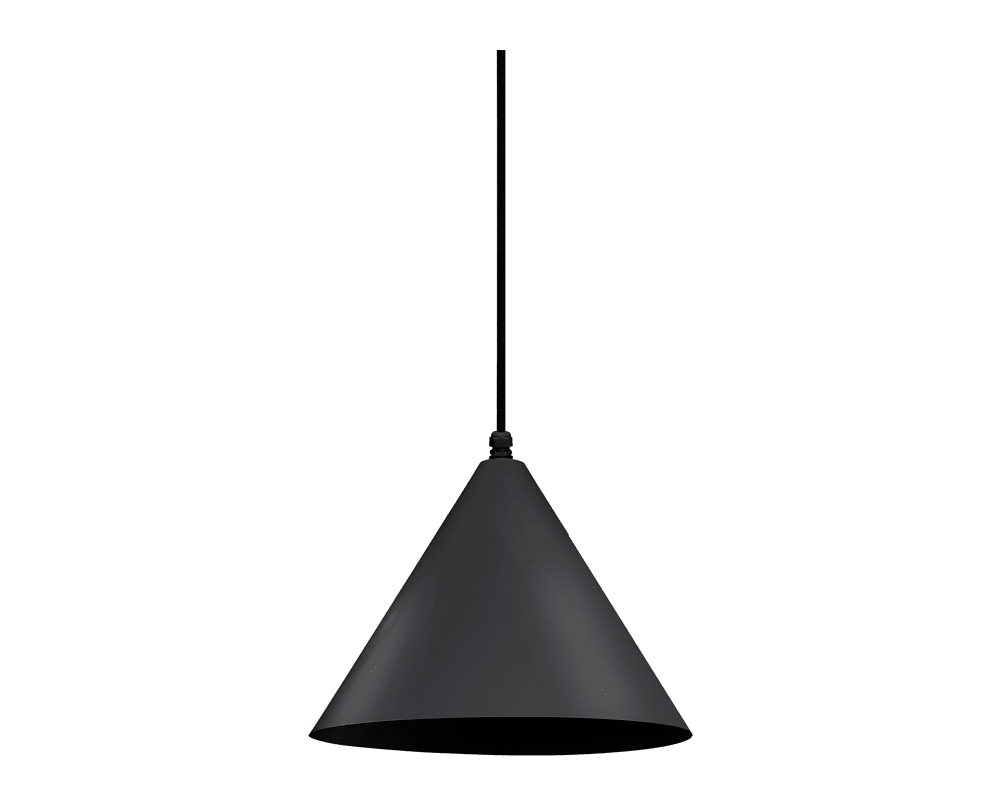 Tratt Ø25 IP44 Zwart Van Westal - De lamp is ideaal voor serres, pergola's, buitenkeukens en andere beschutte buitenruimtes waar hij een warme en uitnodigende sfeer cre&euml;ert.