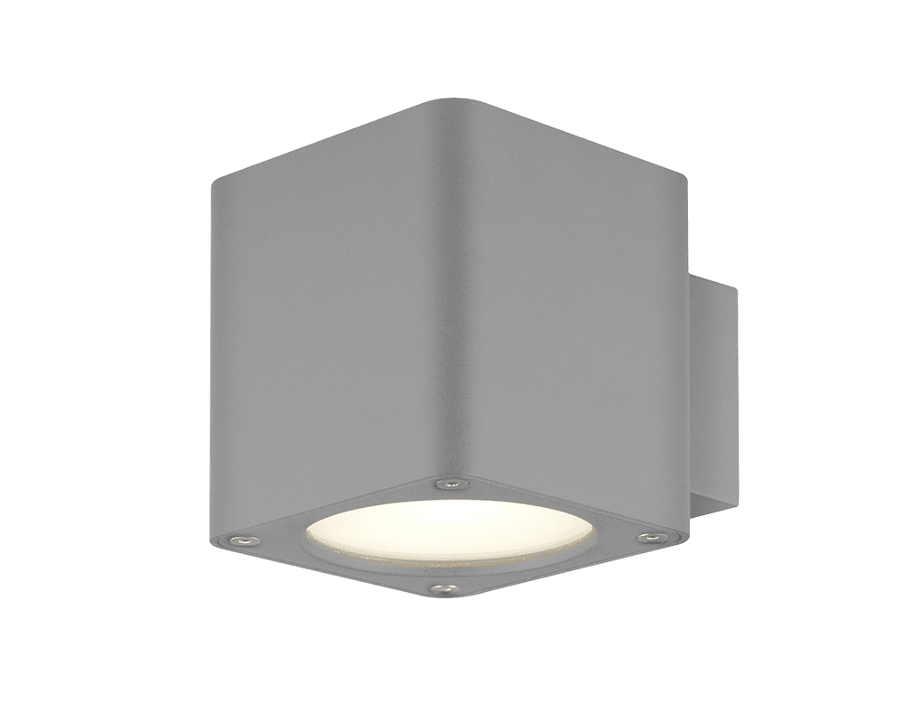  Lot Reko I Grijs buitenlamp Van - Lot Reko is een serie armaturen in spuitgietaluminium met een anti-corrosie behandeld poedercoating oppervlak.