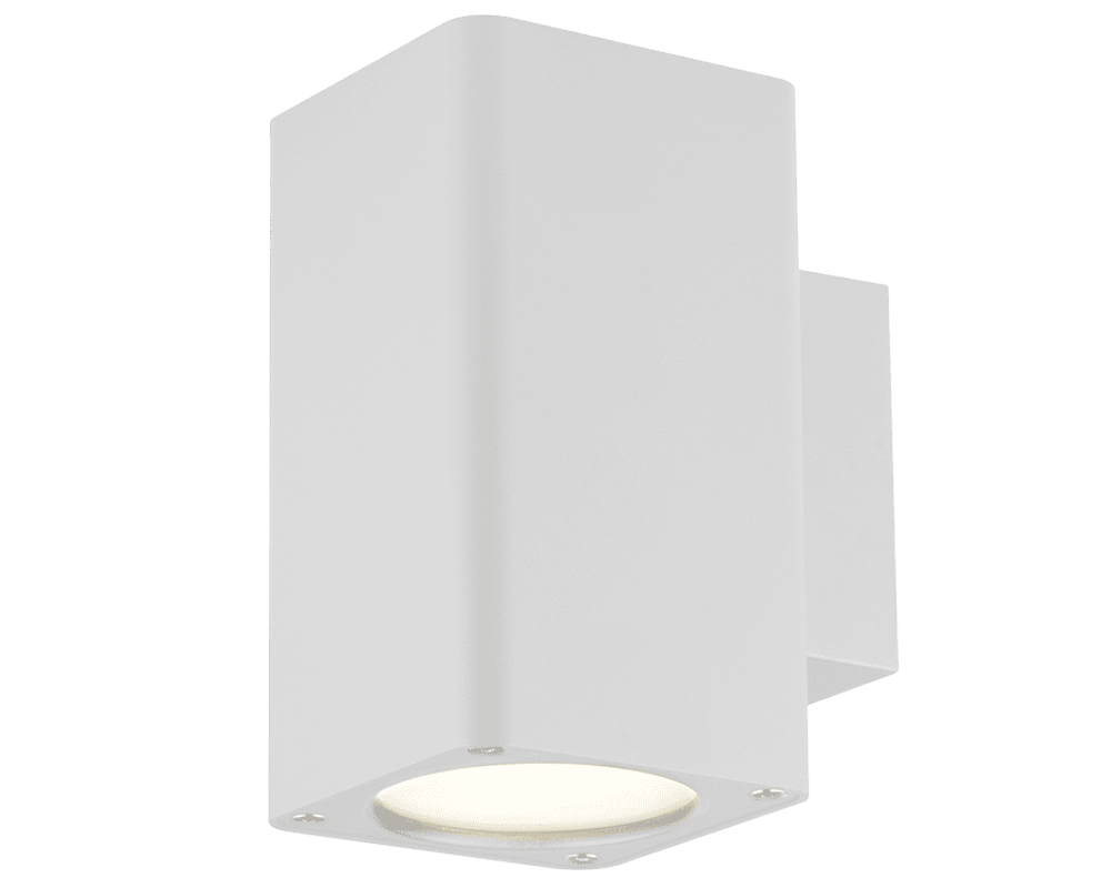  Lot Reko II Wit buitenlamp Van Westal - Lot Reko II is een serie armaturen in spuitgietaluminium met een anti-corrosie behandeld poedercoating oppervlak.