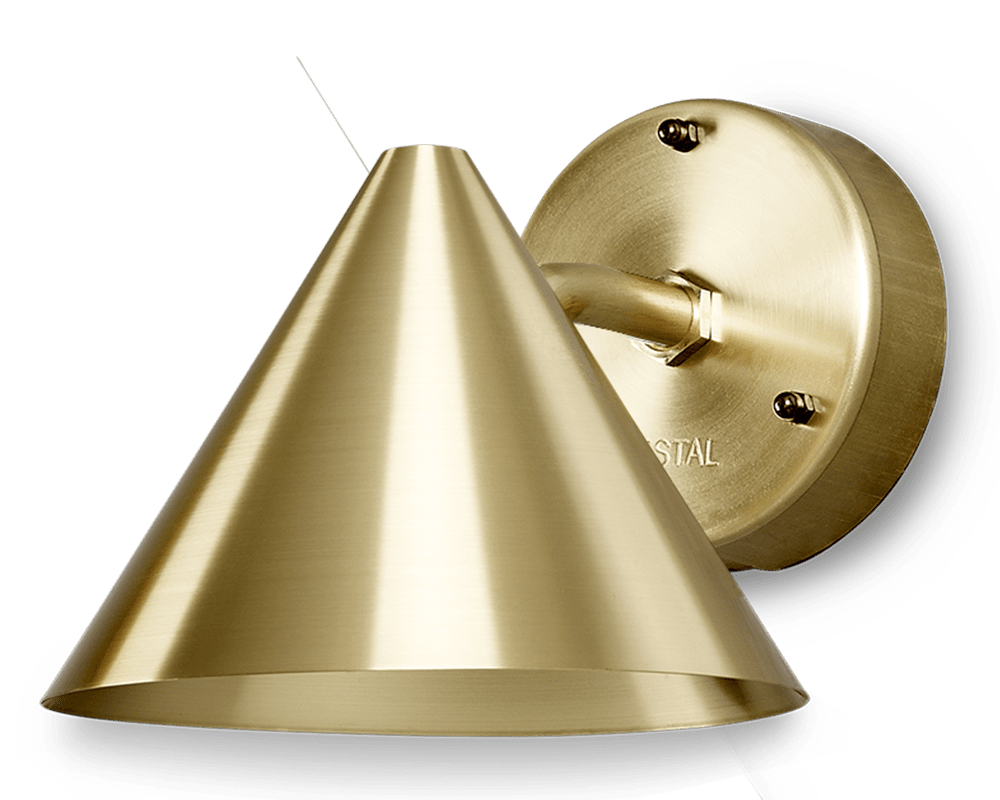 Tratt Micro IP23 Messing buitenlamp Van Westal - Tratt Micro is een doorontwikkeling van de Tratt-armatuur, nu door Westal in een moderne stijl herwerkt.