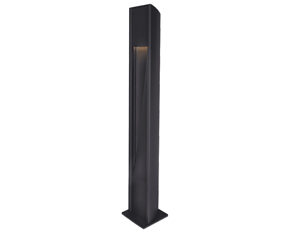 Trius 100cm Zwart lichtpaaltjes Van Westal - Dimbaar met een fase-aansnijdings- en fase-afsnijdingsdimmer.