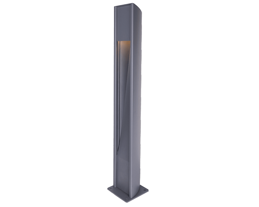 Trius 100cm Grijs lichtpaaltjes Van Westal - Dimbaar met een fase-aansnijdings- en fase-afsnijdingsdimmer.