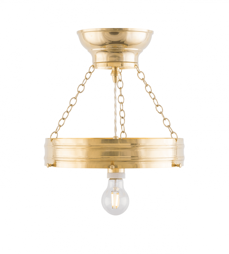 Heidenstam Pendant 300 Messing Van Karlskrona lampfabrik - De hanglamp geeft zowel licht van boven als van onderen richting het plafond en wordt daarom vaak bij voorkeur in de richting van het plafond geplaatst, vooral als de plafondhoogte meer dan drie meter bedraagt.