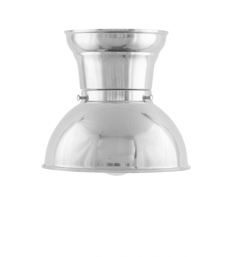 Fröding 80 Nikkel Van Karlskrona lampfabrik - Fr&ouml;dingplafonden - som &auml;r tillverkad helt i f&ouml;rnicklad m&auml;ssing - har ett tydligt klassicerande formspr&aring;k, och passar fint ihop med &ouml;vriga lampor i Fr&ouml;dingfamiljen.