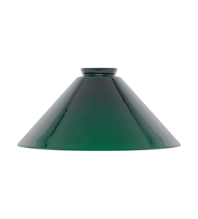 Tall Schoolhouse Glass Shade 60/250 Groente Van Karlskrona lampfabrik - Een klassieke "schoenmaker&auml;rm" waarvan de vorm hetzelfde is gebleven sinds de eerste elektrische hanglampen met snoer op de markt kwamen.