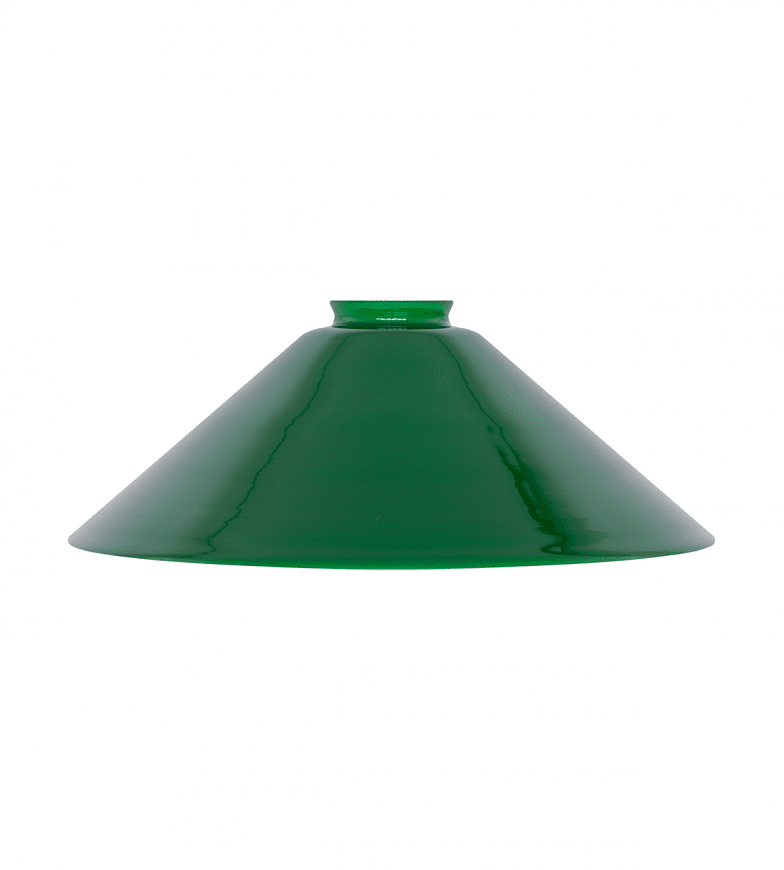 Schoolhouse Glass Shade 60/300 Groente Van Karlskrona lampfabrik - 